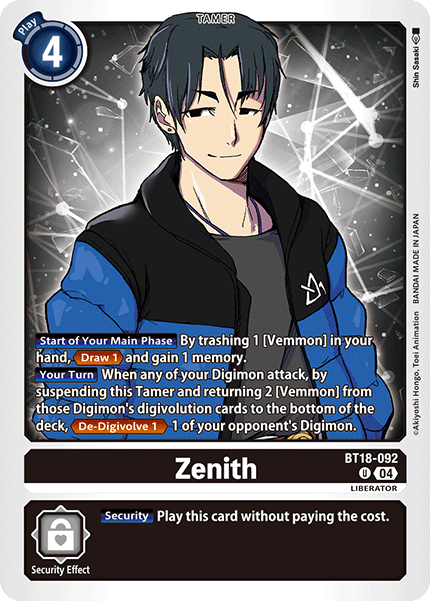 BT18-092UC Zenith
