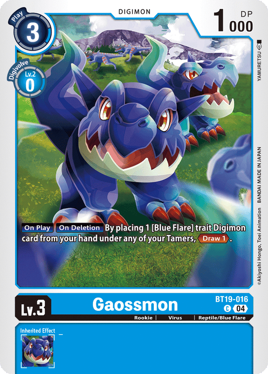 BT19-016C Gaossmon