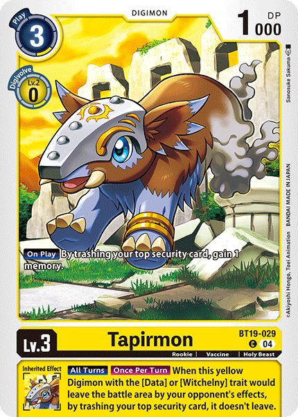 BT19-029C Tapirmon