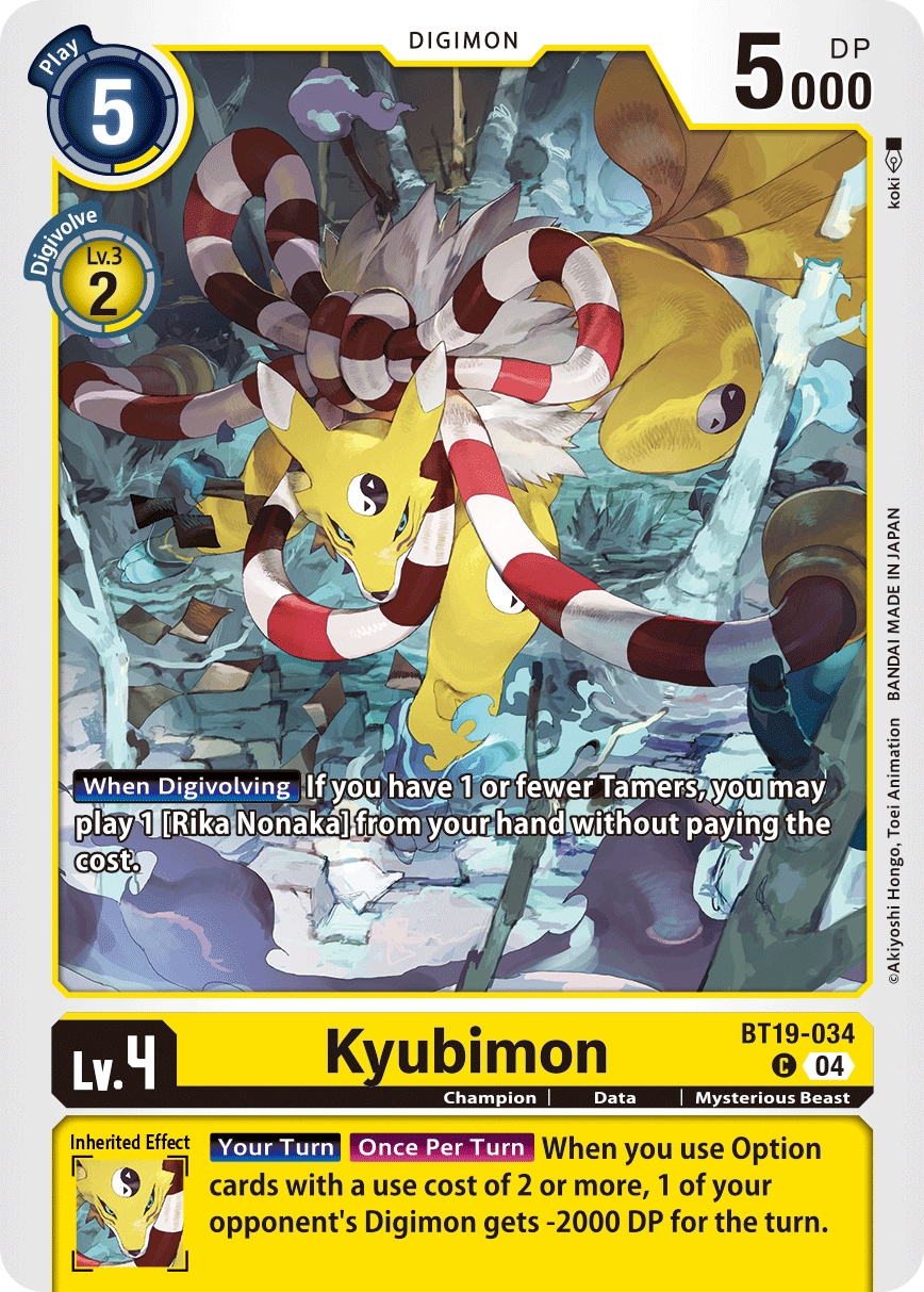 BT19-034C Kyubimon