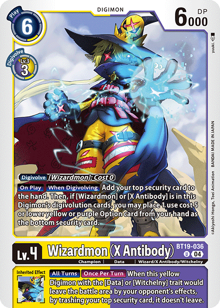 BT19-036UC Wizardmon (X Antibody)