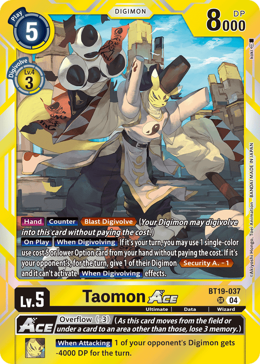 BT19-037SR Taomon ACE