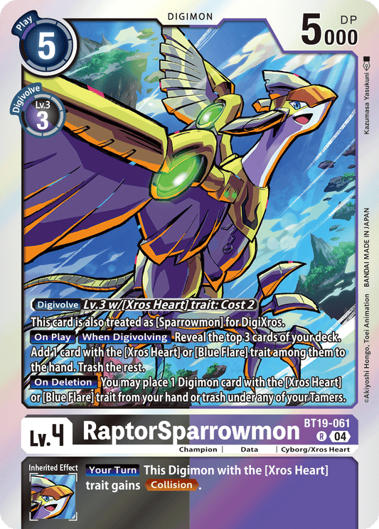 BT19-061R RaptorSparrowmon