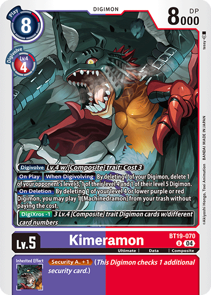 BT19-070UC Kimeramon