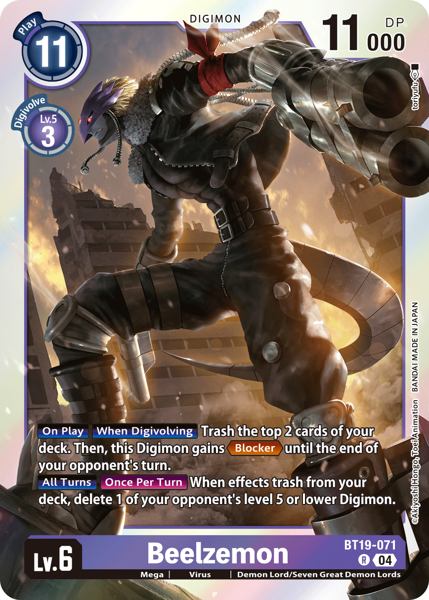 BT19-071R Beelzemon