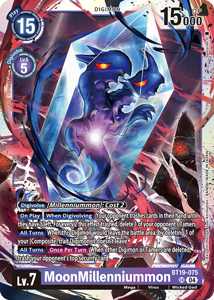 BT19-075SR MoonMillenniummon