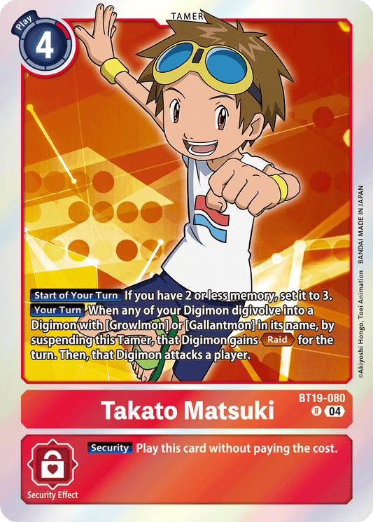 BT19-080R Takato Matsuki