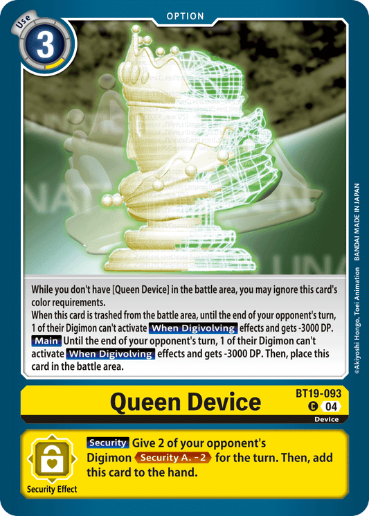 BT19-093C Queen Device