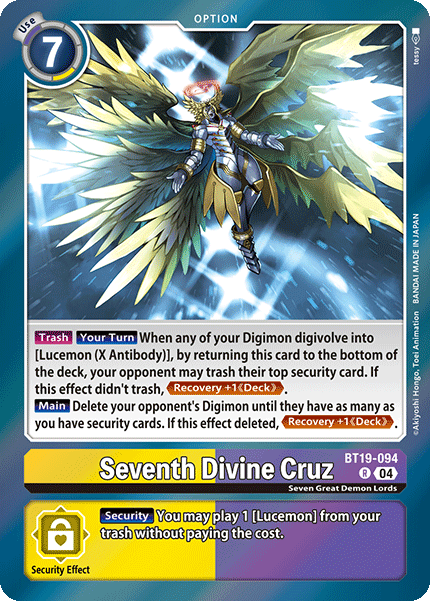 BT19-094R Seventh Divine Cruz