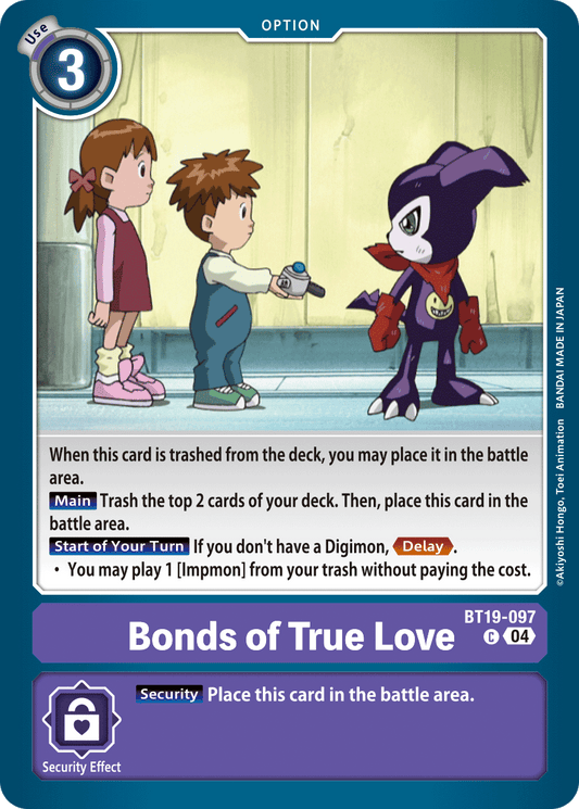 BT19-097C Bonds of True Love