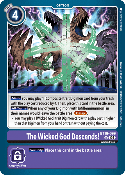 BT19-099UC The Wicked God Descends!