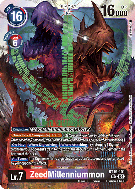 BT19-101SEC ZeedMillenniummon