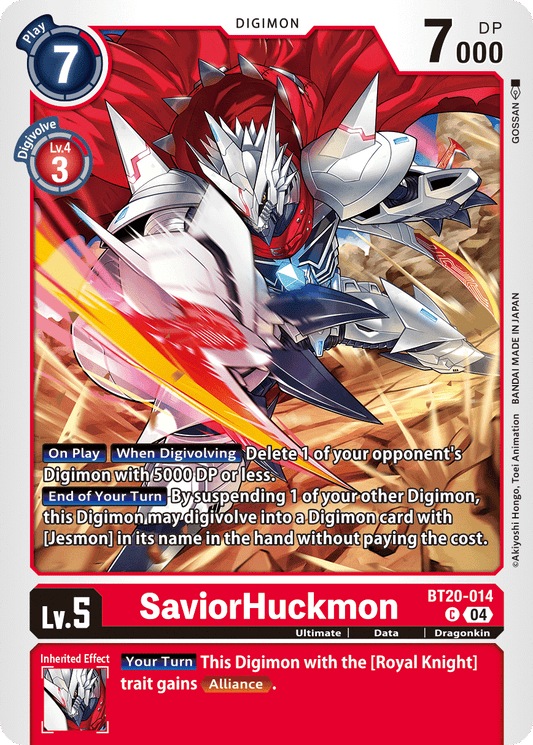 BT20-014C SaviorHuckmon