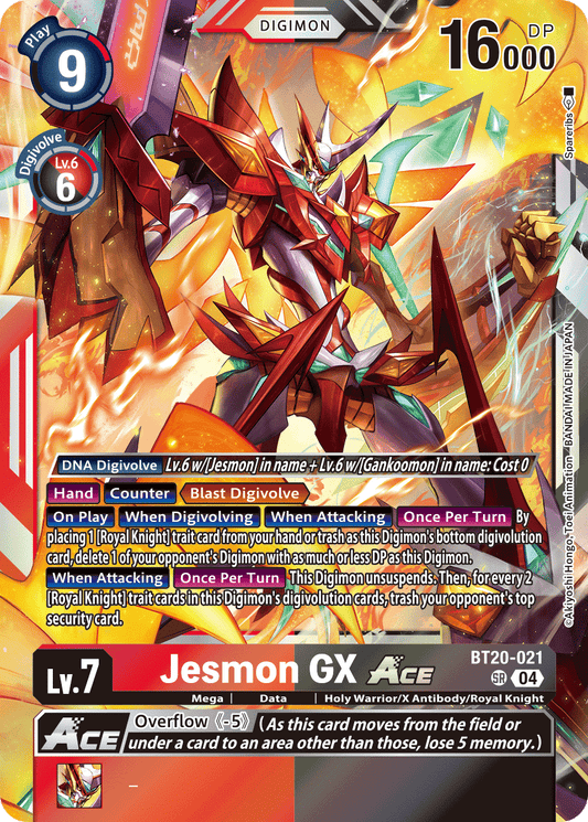 BT20-021SR Jesmon GX ACE