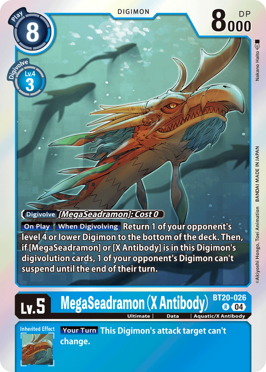 BT20-026R MegaSeadramon (X Antibody)