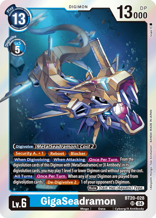 BT20-028SR GigaSeadramon