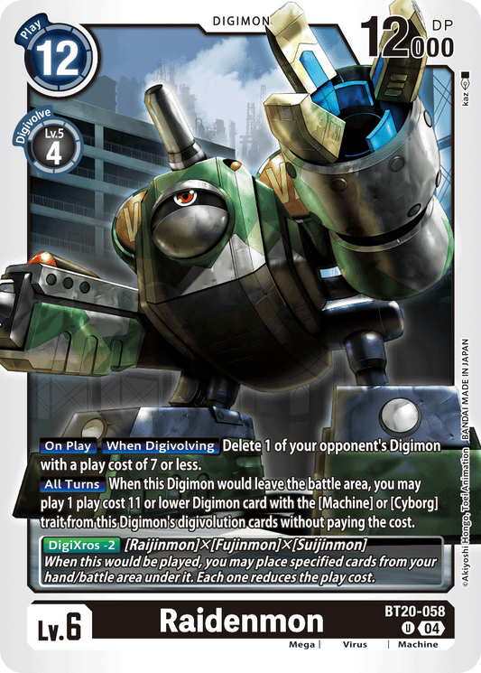 BT20-058UC Raidenmon