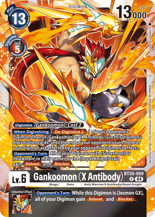 BT20-059R Gankoomon (X Antibody)