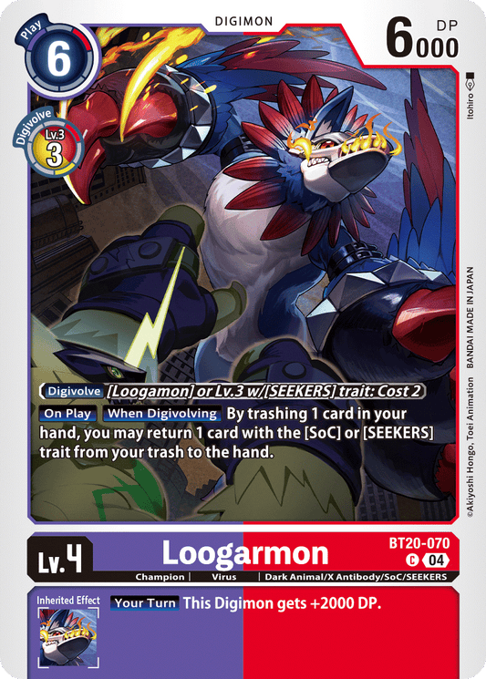 BT20-070C Loogarmon