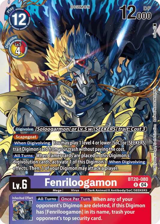 BT20-080R Fenriloogamon