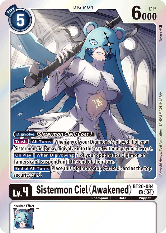 BT20-084R Sistermon Ciel (Awakened)
