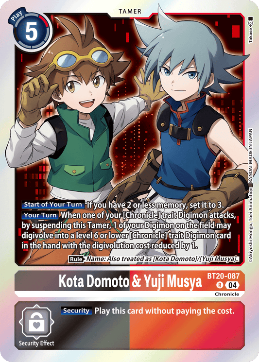 BT20-087R Kota Domoto & Yuji Musya