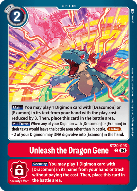 BT20-093C Unleash the Dragon-Gene