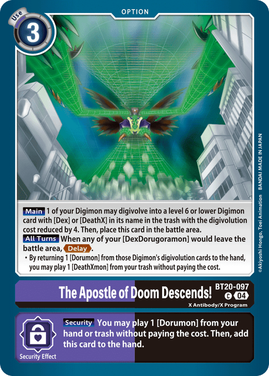 BT20-097C The Apostle of Doom Descends!