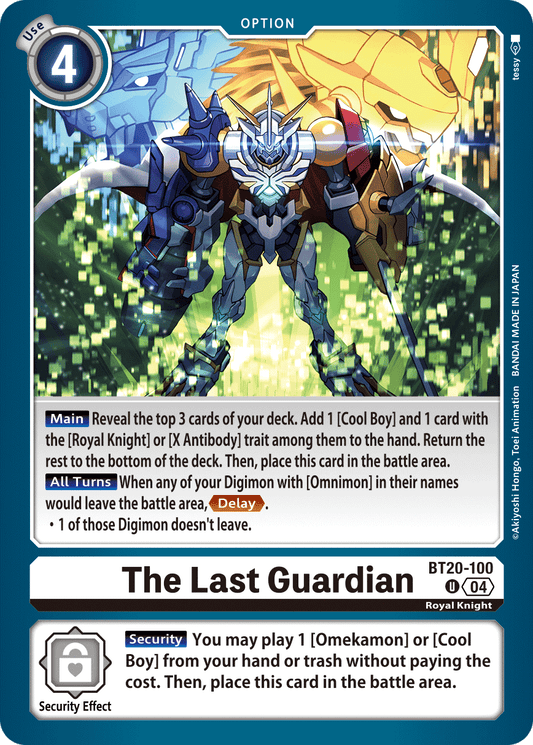 BT20-100UC The Last Guardian