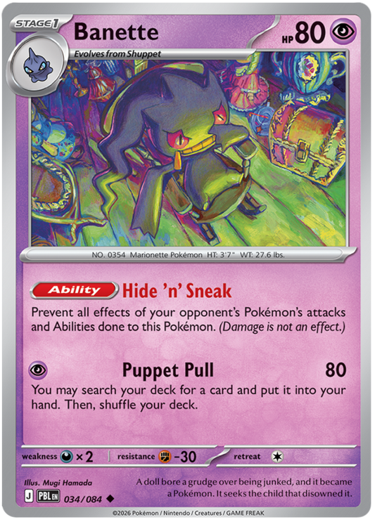 034/084 - Banette - Pitch Black