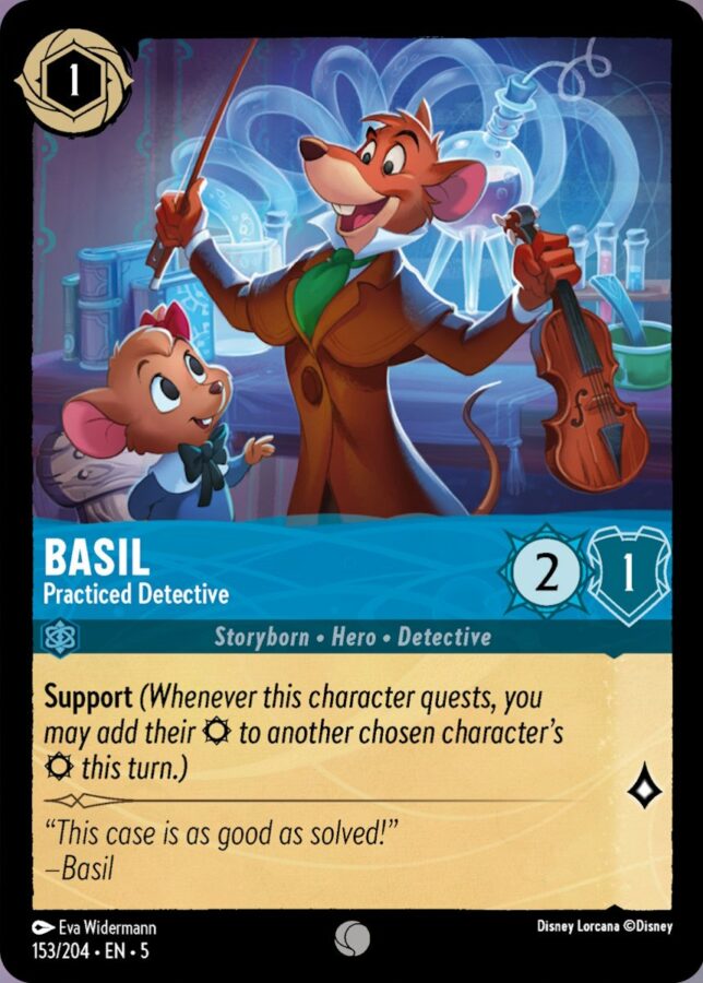 153/204 - Basil – Practiced Detective - Shimmering Skies