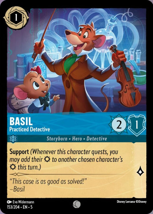 153/204 - Basil – Practiced Detective - Shimmering Skies