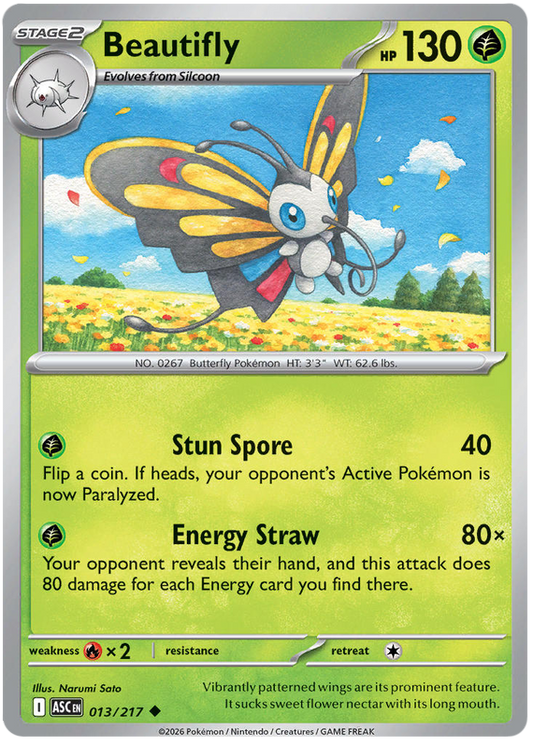 013/217 - Beautifly - Ascended Heroes