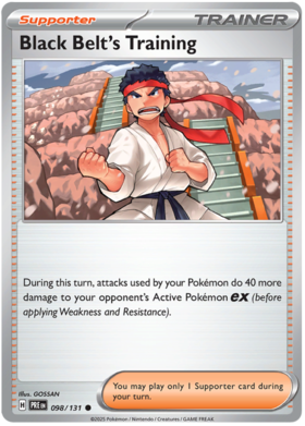 098/131 - Black Belt’s Practice - Prismatic Evolutions