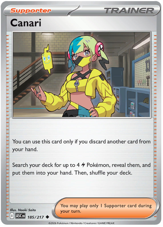 185/217 - Canari - Ascended Heroes
