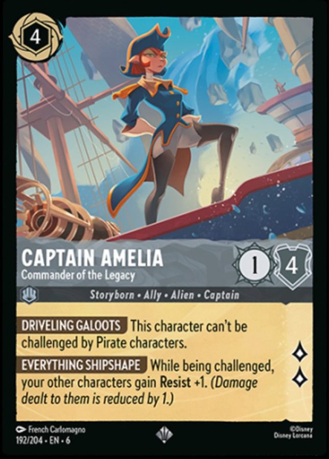 192/204 - Captain Amelia - Commander of the Legacy - Asurite Sea