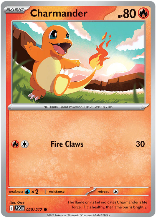 020/217 - Charmander - Ascended Heroes