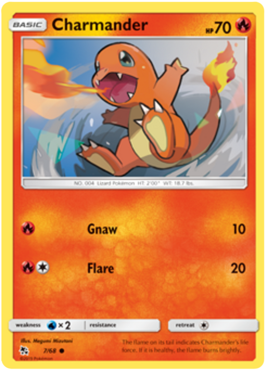 007/68 - Charmander - Hidden Fates