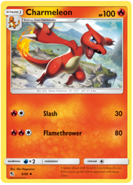 008/68 - Charmeleon - Hidden Fates