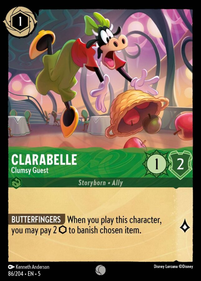 086/204 - Clarabelle – Clumsy Guest - Shimmering Skies