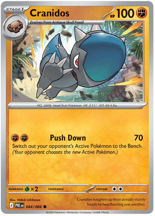044/084 - Cranidos - Pitch Black