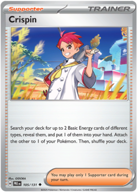 105/131 - Crispin - Prismatic Evolutions