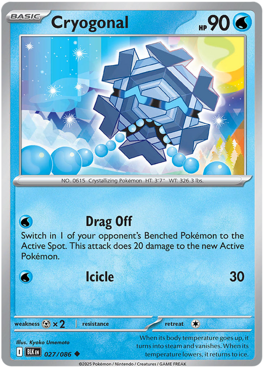 027/086 - Cryogonal - Black Bolt