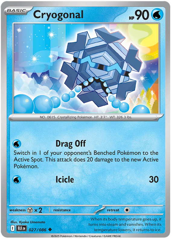 027/086 - Cryogonal RH - Black Bolt