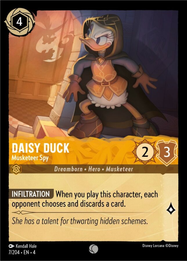 007/204 - Daisy Duck – Musketeer Spy - Ursula's Return