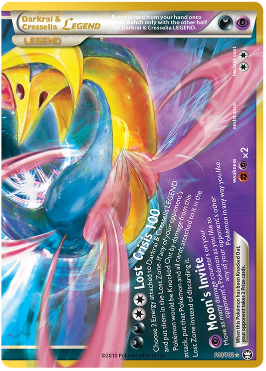 100/102 - Darkrai & Cresselia - 30th Celebration Classic Collection