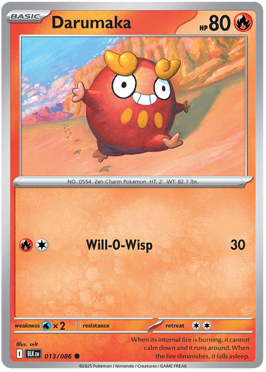 013/086 - Darumaka - Black Bolt