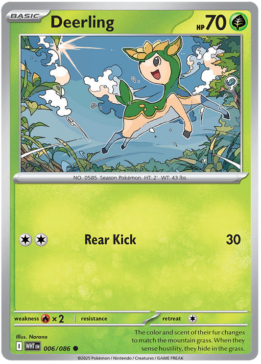 006/086 - Deerling - White Flare