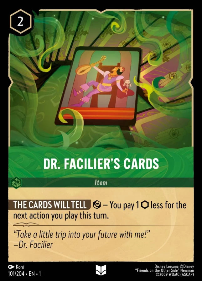 101/204 - Dr. Facilier's Cards - The First Chapter