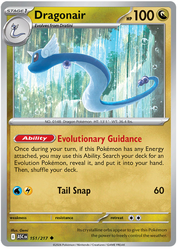 151/217 - Dragonair - Ascended Heroes
